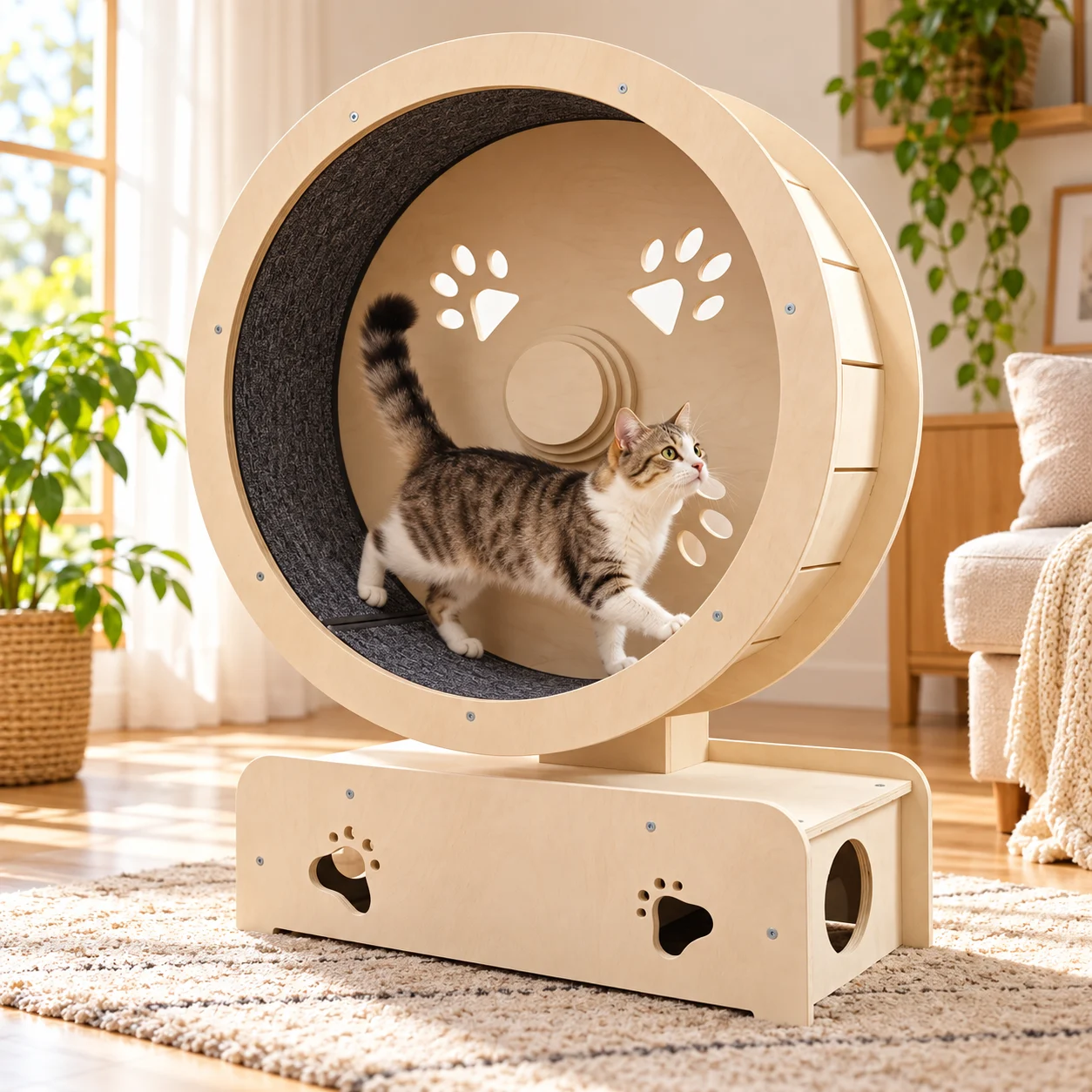 风车款猫跑步机