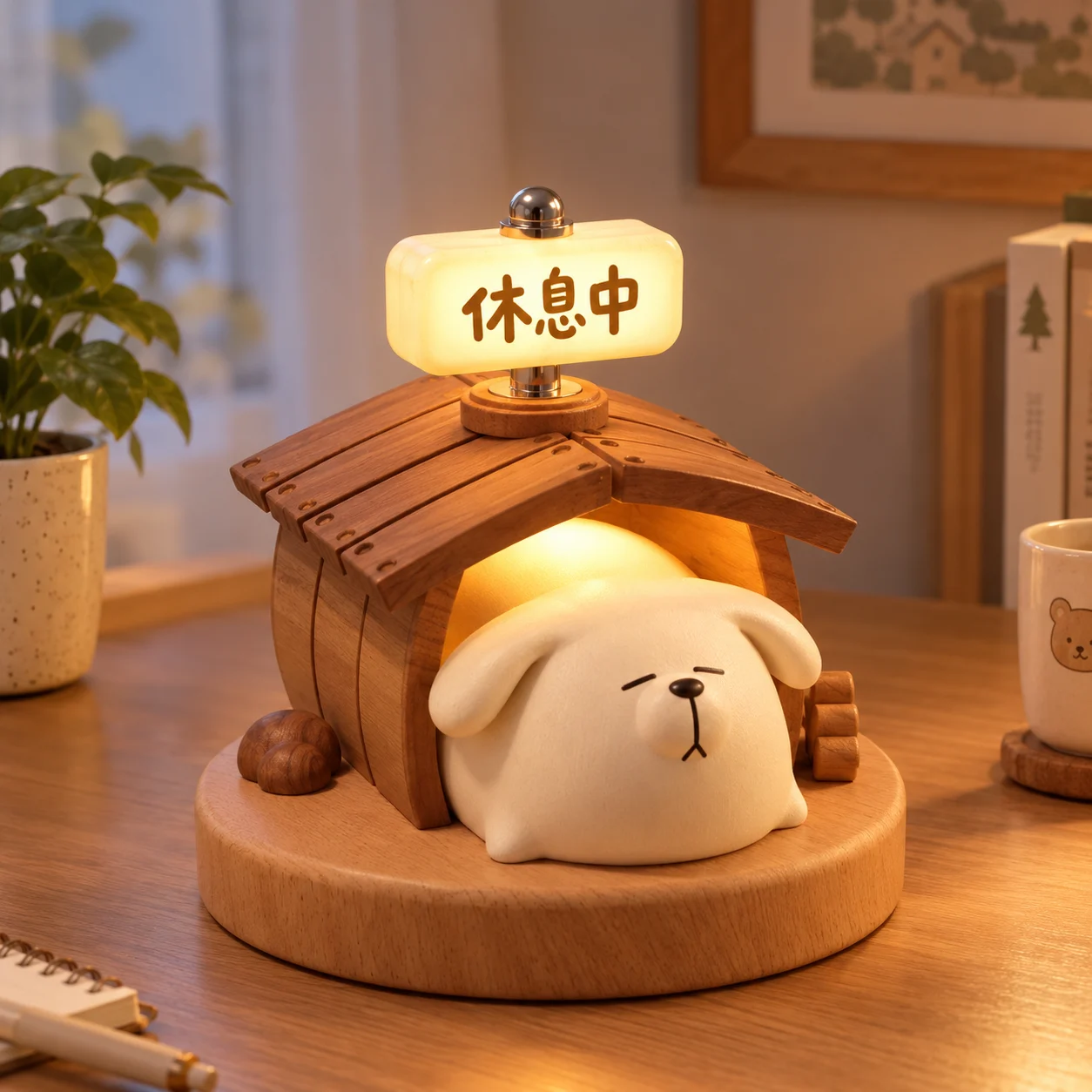 光影 · 小狗休息灯